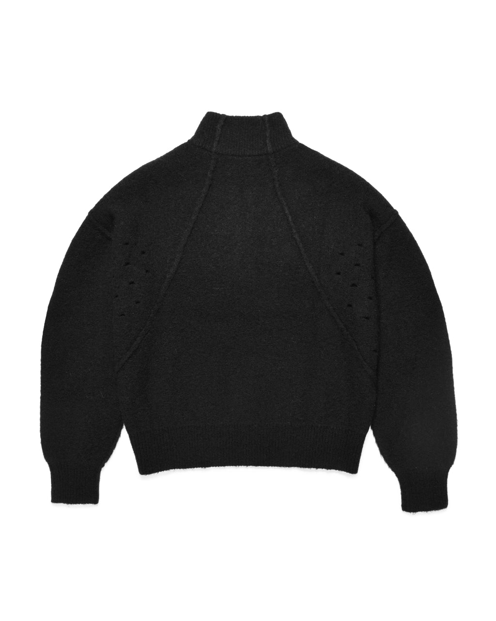 KOTA QUARTER ZIP - BLACK