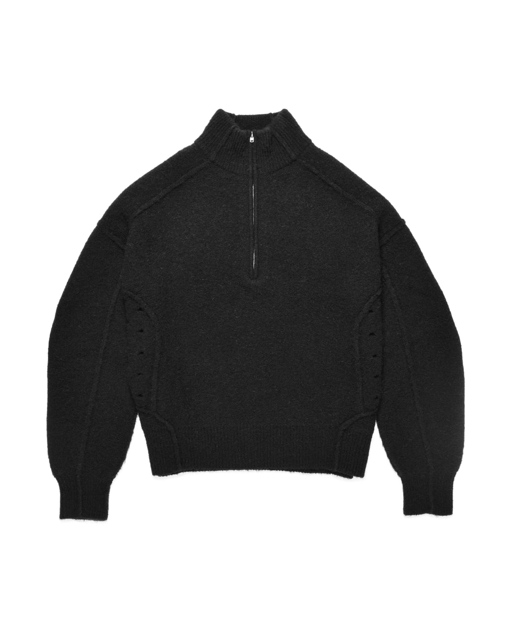 KOTA QUARTER ZIP - BLACK