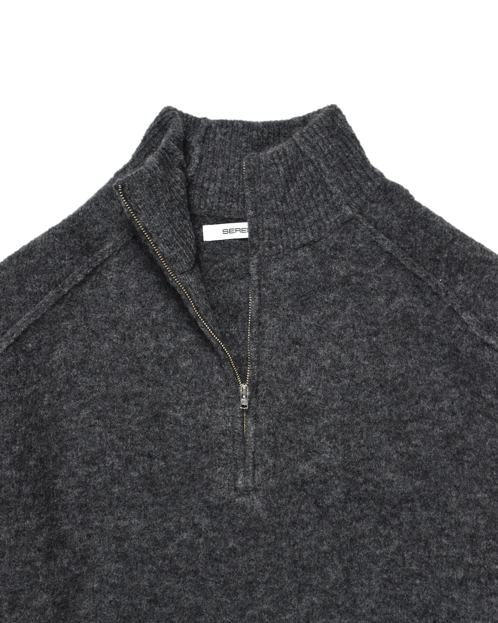 KOTA QUARTER ZIP - GRAPHITE