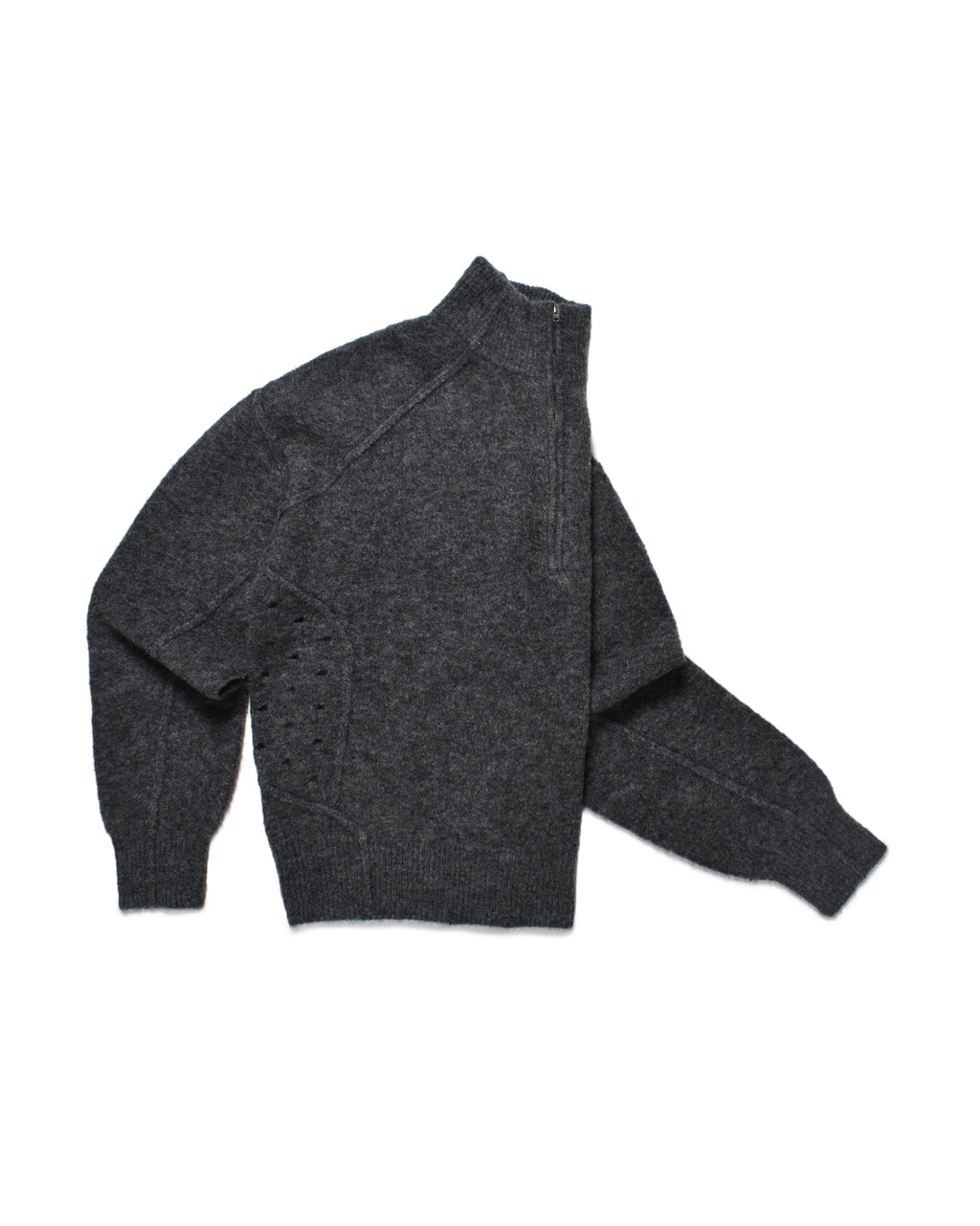KOTA QUARTER ZIP - GRAPHITE