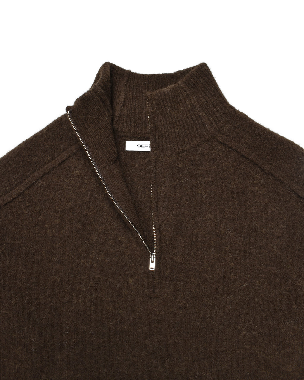 KOTA QUARTER ZIP - UMBER