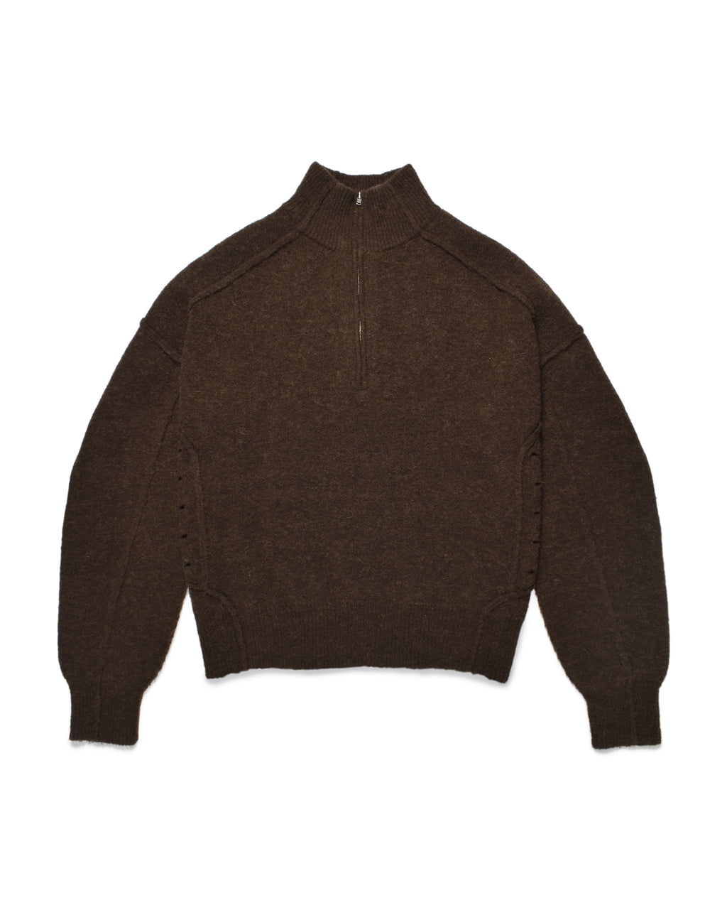 KOTA QUARTER ZIP - UMBER