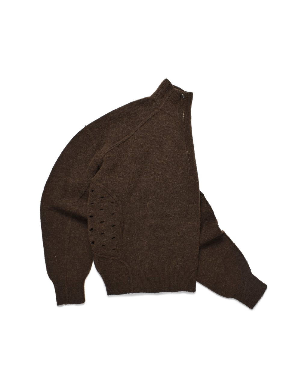KOTA QUARTER ZIP - UMBER