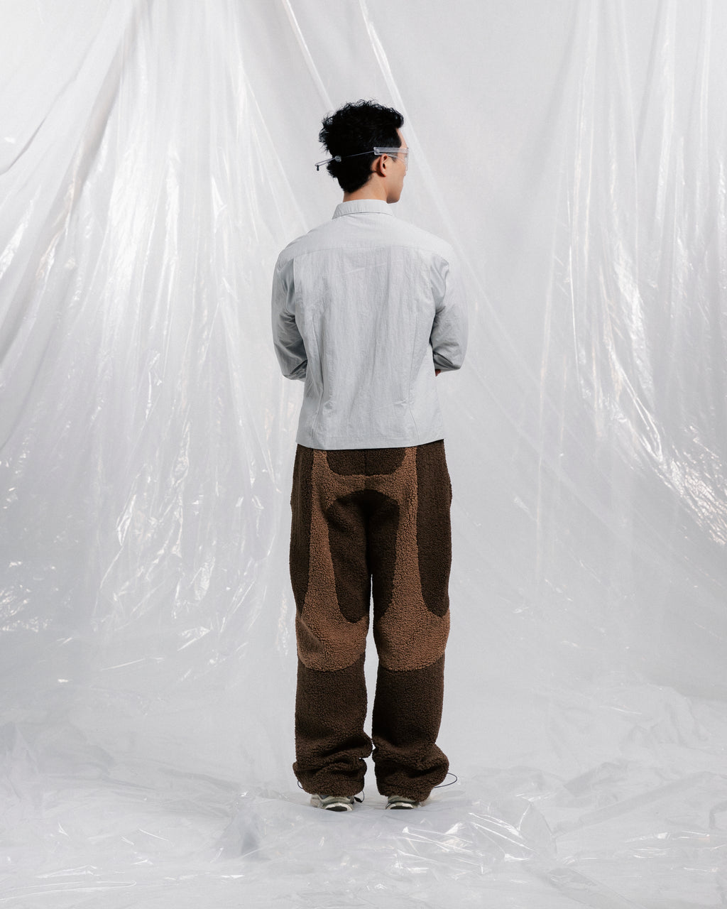 GREY MOBILITY DRESS SHIRT image 5